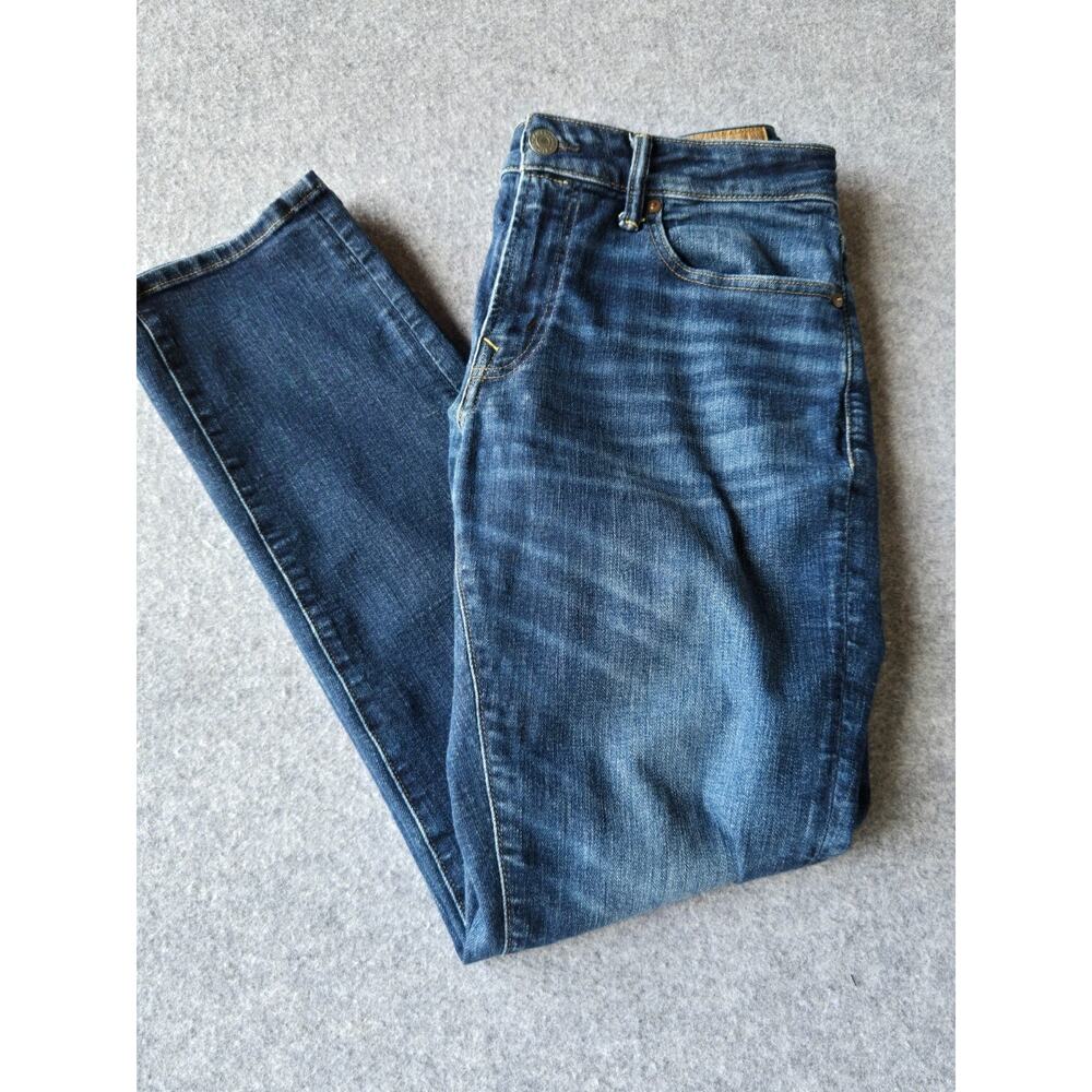 American Eagle Jeans Men's Blue Airflex 360 Skinny Stretch Medium Wash 32x32.5